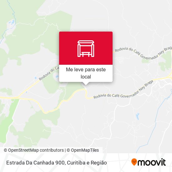 Estrada Da Canhada 900 mapa