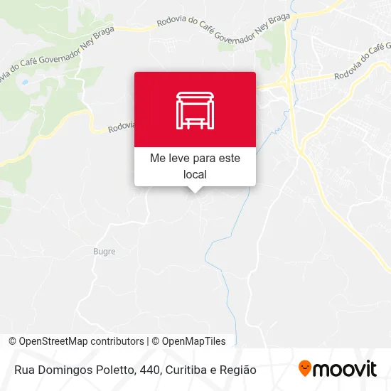 Rua Domingos Poletto, 440 mapa