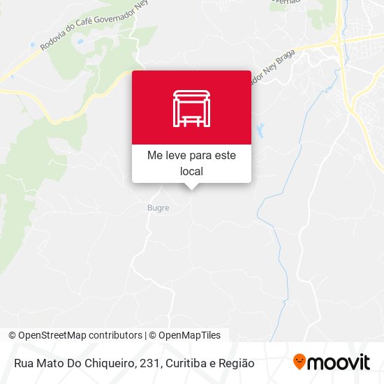 Rua Mato Do Chiqueiro, 231 mapa