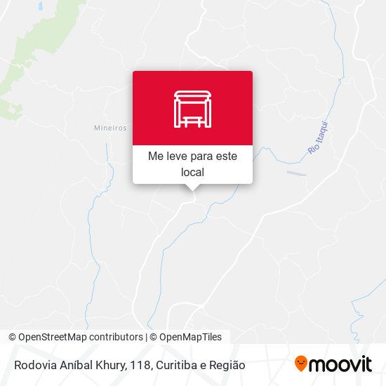 Rodovia Aníbal Khury, 118 mapa