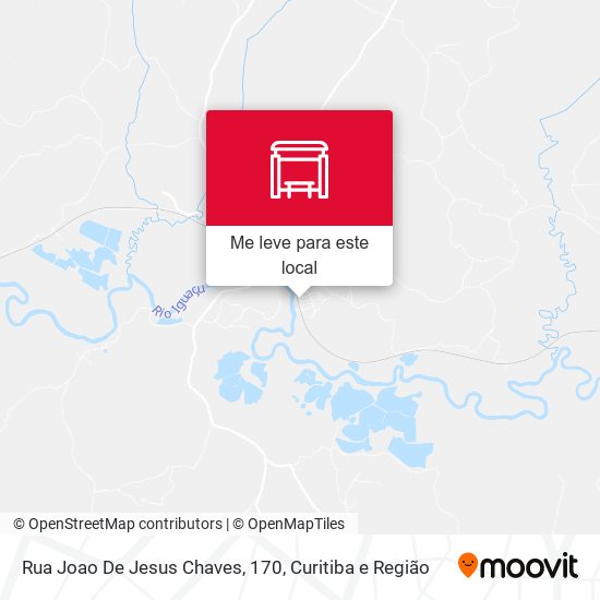 Rua Joao De Jesus Chaves, 170 mapa