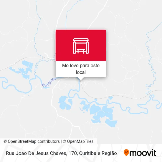Rua Joao De Jesus Chaves, 170 mapa