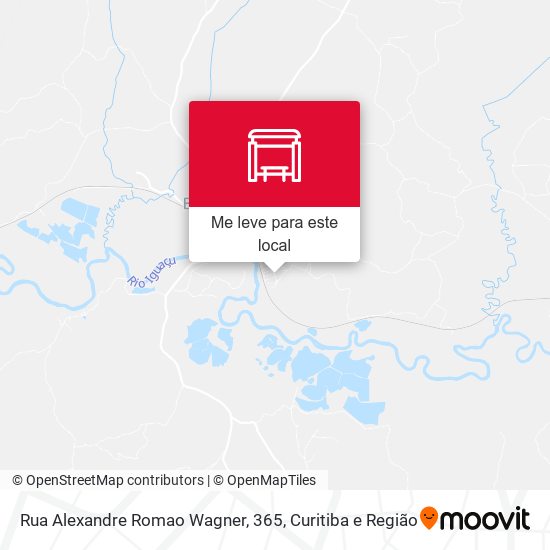 Rua Alexandre Romao Wagner, 365 mapa
