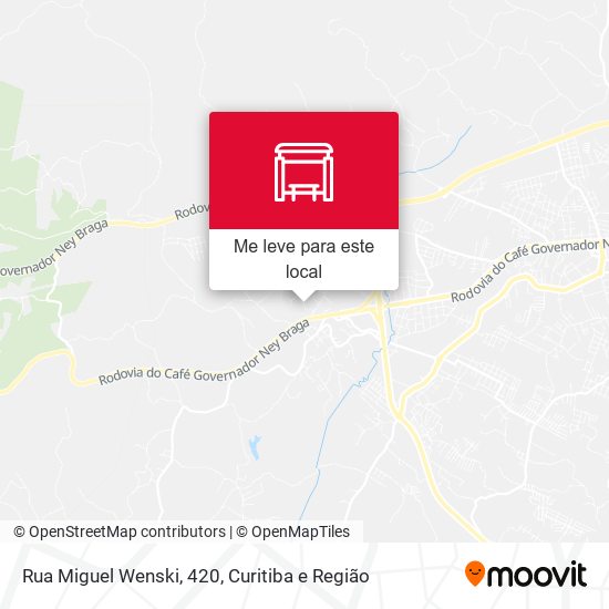 Rua Miguel Wenski, 420 mapa