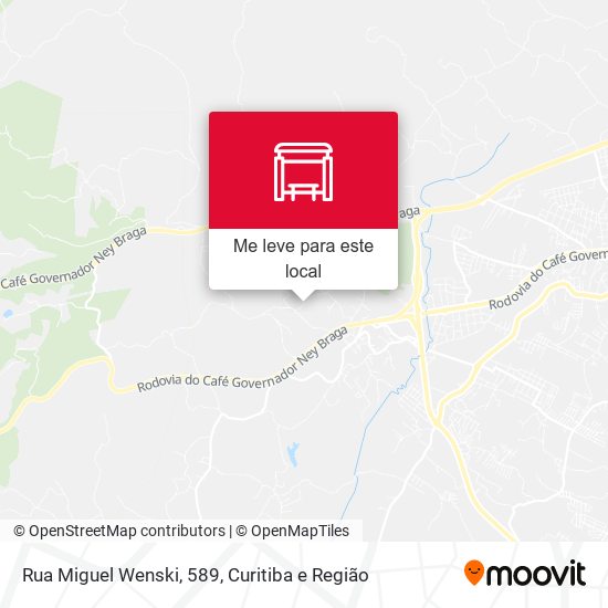 Rua Miguel Wenski, 589 mapa