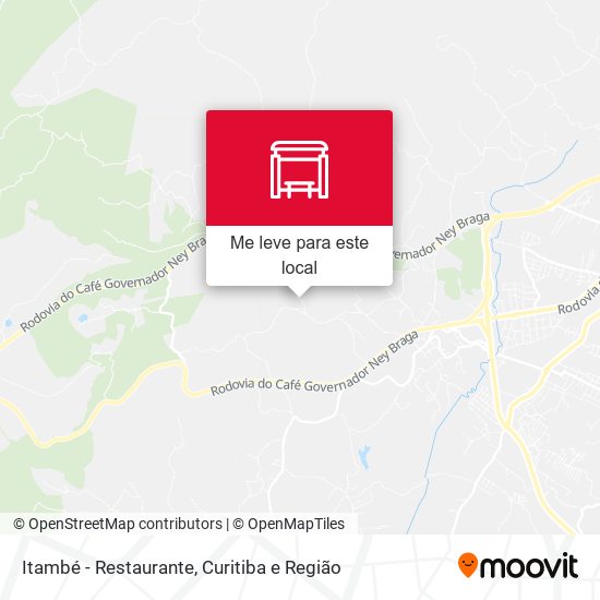 Itambé - Restaurante mapa