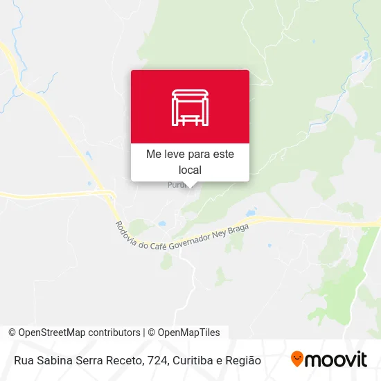 Rua Sabina Serra Receto, 724 mapa