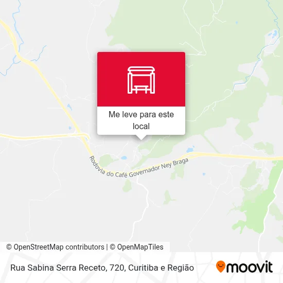 Rua Sabina Serra Receto, 720 mapa