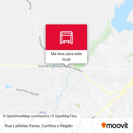Rua Ladislau Karas mapa