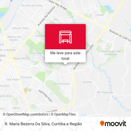 R. Maria Bezerra Da Silva mapa