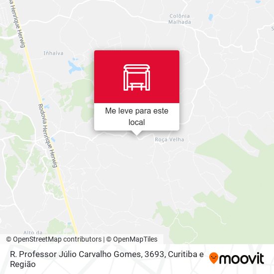 R. Professor Júlio Carvalho Gomes, 3693 mapa