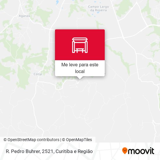 R. Pedro Buhrer, 2521 mapa