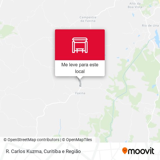 R. Carlos Kuzma mapa