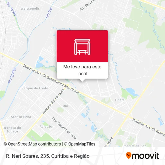 R. Neri Soares, 235 mapa