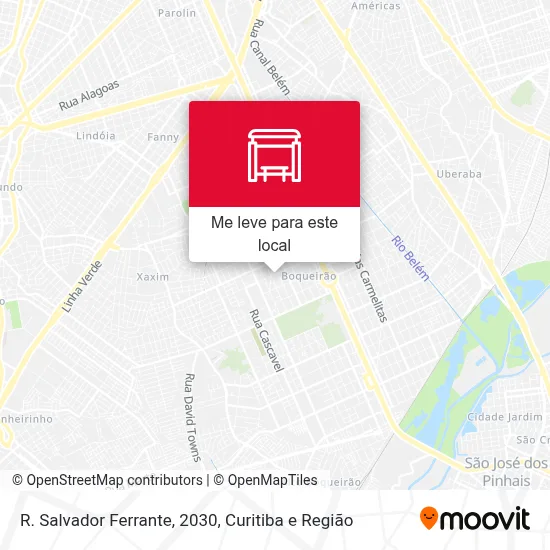 R. Salvador Ferrante, 2030 mapa