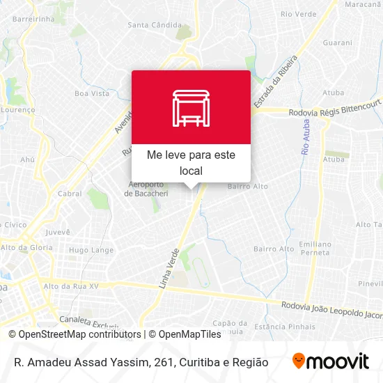 R. Amadeu Assad Yassim, 261 mapa