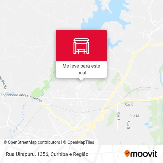Rua Uirapuru, 1356 mapa