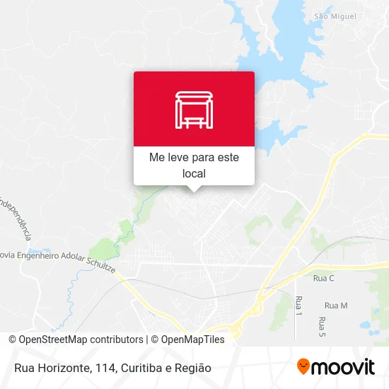 Rua Horizonte, 114 mapa