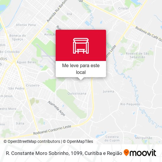 R. Constante Moro Sobrinho, 1099 mapa