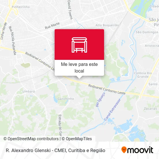 R. Alexandro Glenski - CMEI mapa