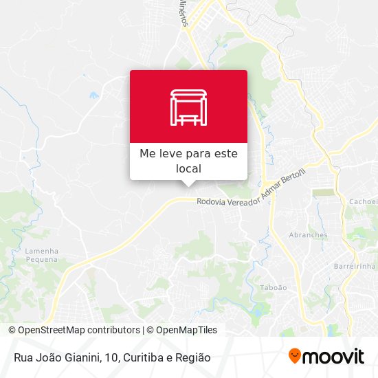 Rua João Gianini, 10 mapa