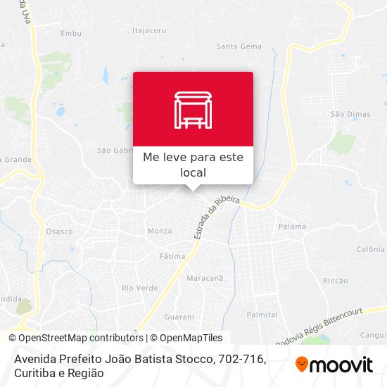 Avenida Prefeito João Batista Stocco, 702-716 mapa