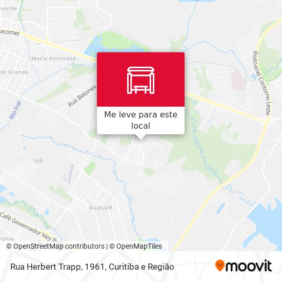 Rua Herbert Trapp, 1961 mapa