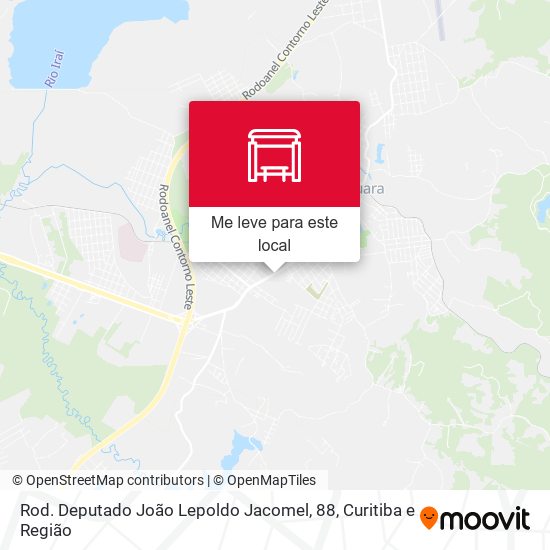 Rod. Deputado João Lepoldo Jacomel, 88 mapa