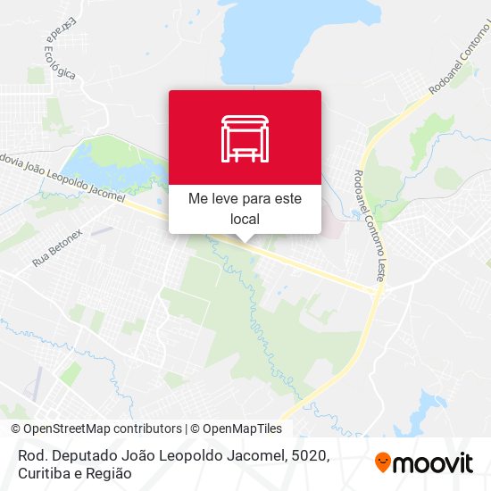 Rod. Deputado João Leopoldo Jacomel, 5020 mapa