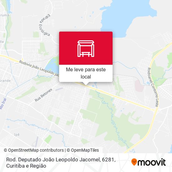 Rod. Deputado João Leopoldo Jacomel, 6281 mapa