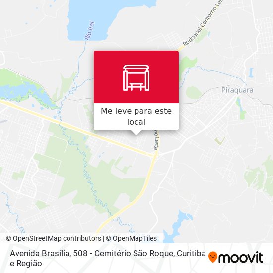 Avenida Brasília, 508 - Cemitério São Roque mapa