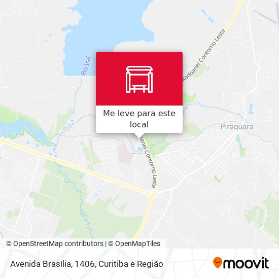 Avenida Brasília, 1406 mapa
