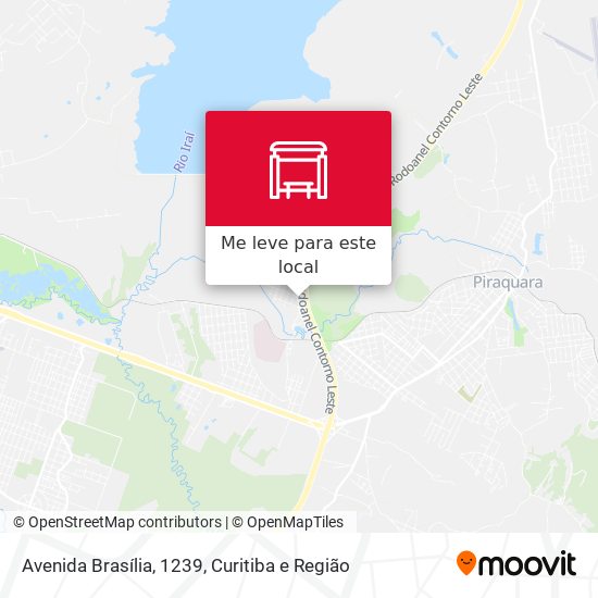Avenida Brasília, 1239 mapa