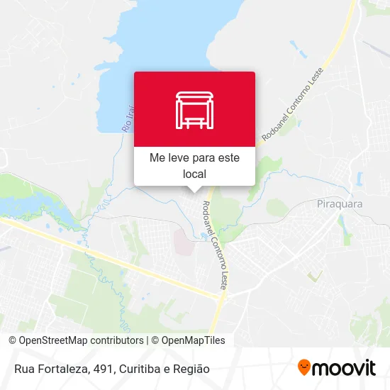 Rua Fortaleza, 491 mapa
