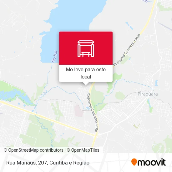 Rua Manaus, 207 mapa
