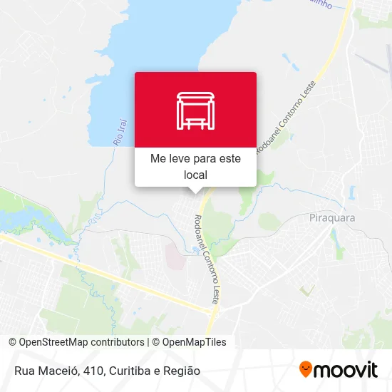 Rua Maceió, 410 mapa