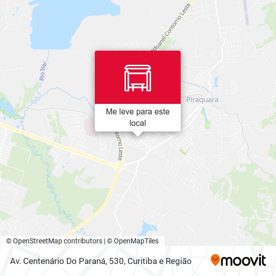 Av. Centenário Do Paraná, 530 mapa