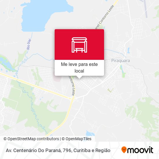Av. Centenário Do Paraná, 796 mapa