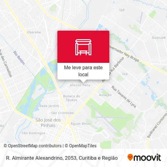 R. Almirante Alexandrino, 2053 mapa