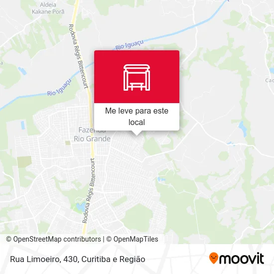 Rua Limoeiro, 430 mapa