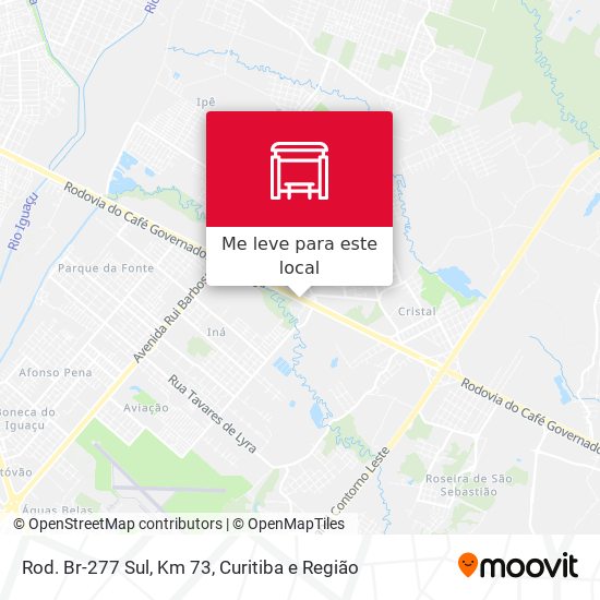 Rod. Br-277 Sul, Km 73 mapa
