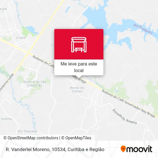 R. Vanderlei Moreno, 10534 mapa