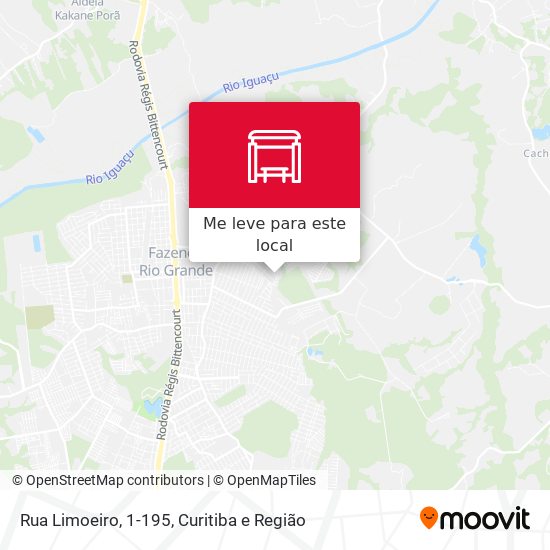Rua Limoeiro, 1-195 mapa
