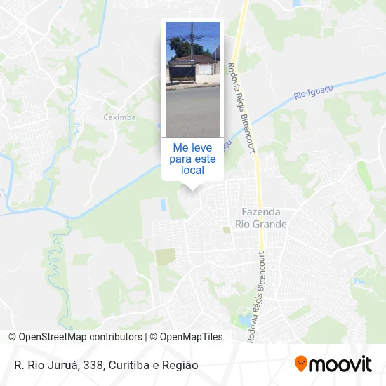 R. Rio Juruá, 338 mapa