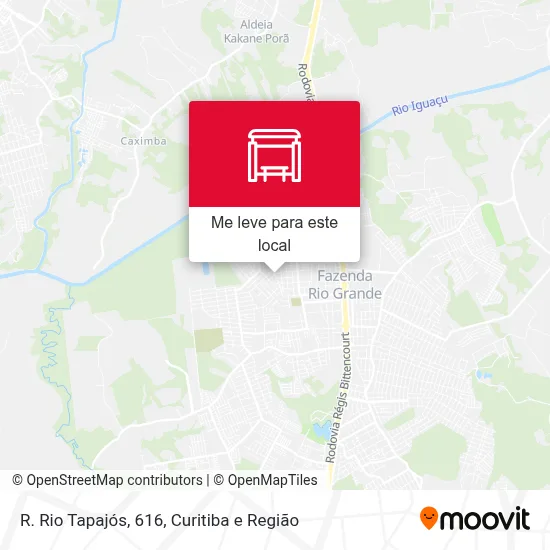 R. Rio Tapajós, 616 mapa