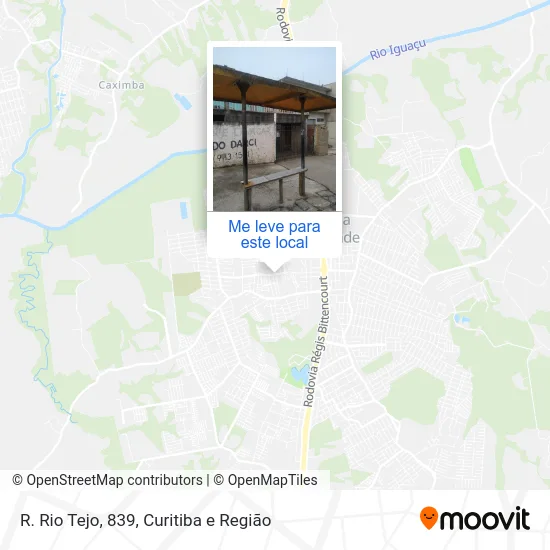 R. Rio Tejo, 839 mapa