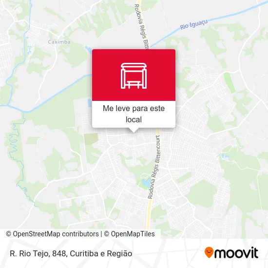 R. Rio Tejo, 848 mapa