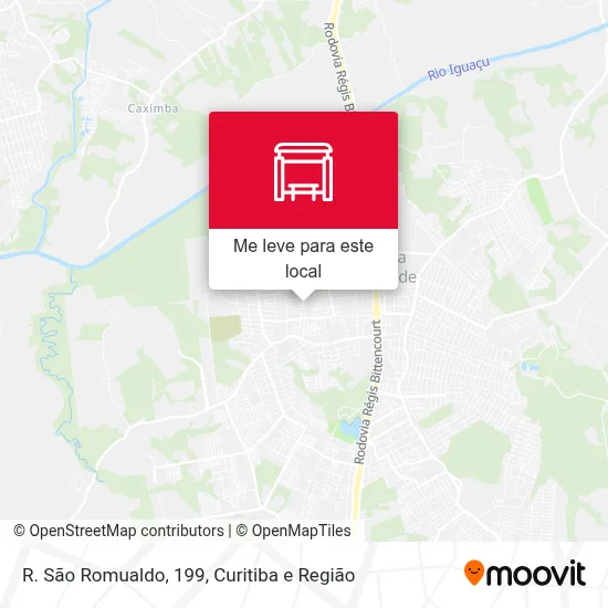 R. São Romualdo, 199 mapa