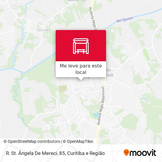 R. St. Ângela De Mereci, 85 mapa