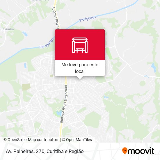 Avenida Paineiras, 270 mapa